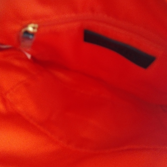 Talbots Orange Pink Florals Makeup bag NWOT - Picture 3 of 6